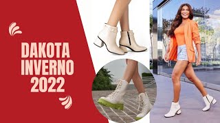 DAKOTA COLEÇÃO INVERNO 2022  CALÇADOS DAKOTA TENDÊNCIAS 2022  SAPATOS 2022 Botas Coturnos Mules [upl. by Dnomaid]