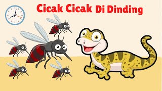 Cicak Cicak Di dinding  Lagu Anak Indonesia  Lagu Anak Terpopuler [upl. by Laikeze]