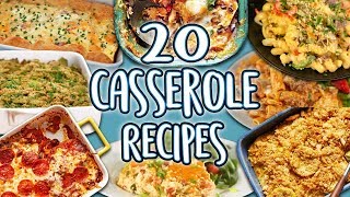 20 Casserole Recipes  Easy Casseroles Recipe Compilation  Well Done [upl. by Rollin211]