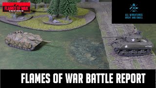 32 Flames of War Battle Report Bagration struggle [upl. by Letsyrhc]