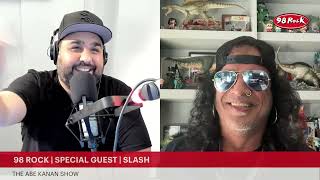 New SLASH Interview  Talks About Blues SERPENT TOUR amp Guns N Roses  Abe Kanan Show [upl. by Slaby]