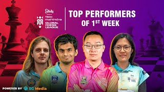 Global Chess League 2024 Top Performers of the Week 1  GCL Season 2 Week 1 Top Performers [upl. by Odlaumor]