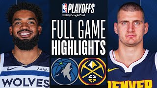 3 TIMBERWOLVES at 2 NUGGETS  FULL GAME 5 HIGHLIGHTS  May 14 2024 [upl. by Bradwell599]