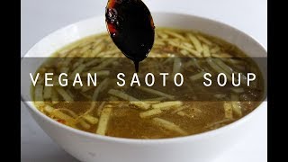 Vegan Saoto Soup  VEGAN [upl. by Asilec]