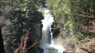 High Falls High Falls Park Chateaugay Franklin County NY [upl. by Soigroeg]