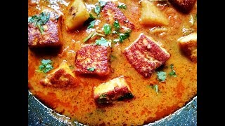 Odia style paneer aloo curry ପନିର ଆଳୁ ତରକାରୀ Easy paneer recipeOdia aloo paneer recipechena aloo [upl. by Bea863]