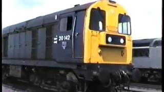 British RailCoalville Open Day 1987 Steam amp Diesel locos [upl. by Leod]