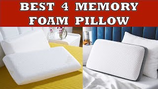 Best 4 Memory Foam Pillow in India 2023 [upl. by Harikahs512]