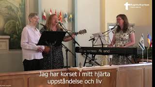 2024 08 11 Gudstjänst med Lovsångsteamet och Jonathan Larsen Ljungskile [upl. by Mihe]