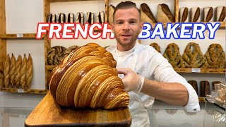 Lart de la viennoiserie〈 Mickael Martinez 〉Recette de CROISSANT français frenchbakery [upl. by Alexio]