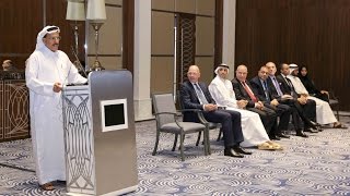 Khalaf Al Habtoor addresses staff from The Hotel Collection at Al Habtoor City [upl. by Dillon]