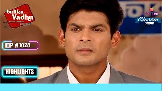 Shiv ने बचाया Anandi को  Balika Vadhu  बालिका वधू  Highlight  Ep 1028 [upl. by Anavas]