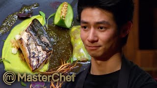 Reynold Poernomos Elimination  MasterChef Australia [upl. by Nytram]