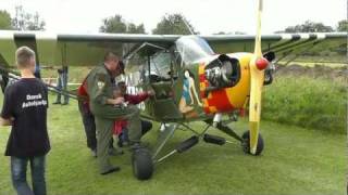 Warbird over Filskov 2011 Piper Cub L4a Display WB video 3 [upl. by Hebel]