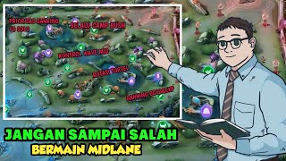 BEGINILOHH  Tutorial Main Mage Midlane Di Meta Sekarang  Buat Pemula [upl. by Ferrand]