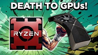 NEW Ryzen APU BEATS RTX 40 GPUs [upl. by Pansie152]