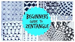 Beginners Guide to Start Zentangles [upl. by Navinod25]