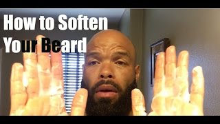 How to Soften Your Beard Beard Update [upl. by Azal859]