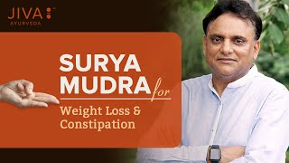 How to do Surya Mudra for Weight Loss  Surya Mudra Health Benefits [upl. by Tcideneb]