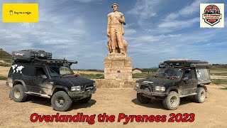 Overlanding Pyrenees 2023 in 2 x Landrover DiscoveriesPart 1  All 4 Overland [upl. by Aldercy549]