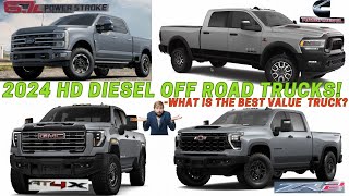 2022 GMC Sierra AT4X vs 2022 Chevrolet Silverado ZR2 [upl. by Crisey]