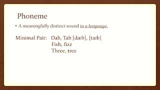 English Phonology and Phonetics Part 1 Phonotactic Constraints Phonemes Allophones [upl. by Odella]