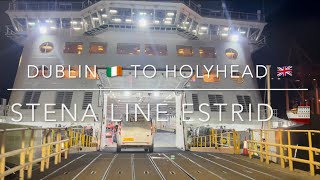 Dublin to HolyHead  Stena Line Ferry Ride  Ireland To UK Ferry Ship Journey [upl. by Rora]