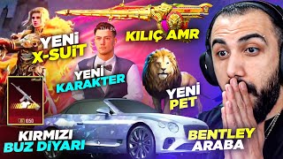 BUZ DİYARI ARTIK DESTANSI OLDU 😮 YENİ ARABA BENTLEY ASLAN PET VE DAHASI  PUBG MOBILE [upl. by Ilse]