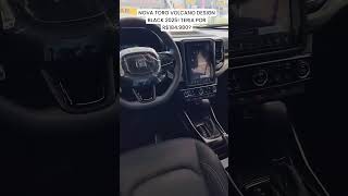 Nova Fiat Toro Volcano Turbo 270 2025 com pacote Tecnologia e Design Black chega por R184980 [upl. by Bayly]