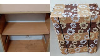 how to make shoe rack cover at homeshoe rack cover cutting and stitching [upl. by Asli]