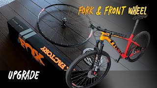 TREK MARLIN 7 2021  Upgrade Fork amp Front wheelset [upl. by Laise]