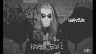 MAYHEM  Carnage Dead Vocals quotRemasterquot [upl. by Nilpik]