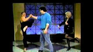 Jean Claude Van Damme  Kick and Stretching Demonstration Original [upl. by Yraillih696]