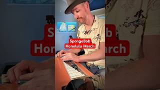 SpongeBob Music  Honolulu March  Slide Guitar guitar spongebob [upl. by Lynelle788]