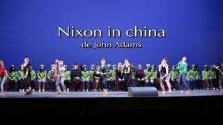 Nixon in china  John Adams  Théâtre du Châtelet [upl. by Lyrpa]