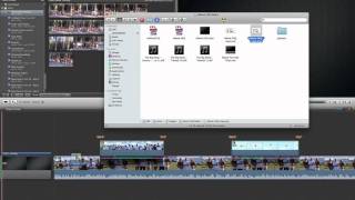 iMovie 11 Tutorial  Adding a logo [upl. by Hanoy]