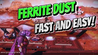 No Mans Sky How to get Ferrite Dust FAST [upl. by Greysun]