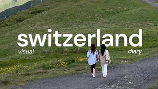 switzerland travel vlog  taking in the beauty of zermatt amp grindelwald [upl. by Marleen]