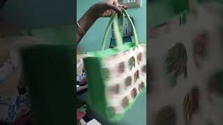 tutorialjute  jute bag makeing class jothi jute bags for sales fashion [upl. by Doran446]