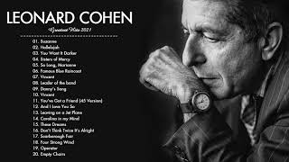 Leonard Cohen Greatest Hits Playlist  Leonard Cohen Full Album 2021  Best of Leonard Cohen [upl. by Honniball]