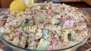 Shrimp Pasta Salad [upl. by Gresham]