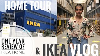 ONE YEAR REVIEW OF IKEA HOME  IKEA BUDGET HOME TOUR  IKEA VLOG [upl. by Ellinad]