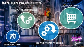 Xanthan Production Microbial Exopolysaccharides Industrial process [upl. by Nylssej]