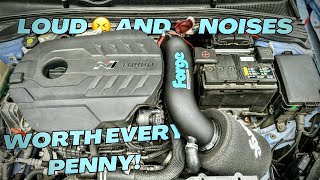 Installing Forge Intake Kit on my PreFacelift i30N Fastback  Before and After Clips [upl. by Aryhs]