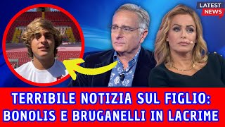 BONOLIS E BRUGANELLI CONFESSANO IN LACRIME quot NOSTRO FIGLIO Equot [upl. by Rosel729]