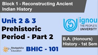 BHIC 101 Prehistoric Period Archaeological Record of the Palaeolithic  Unit 2 amp 3 Block 1 [upl. by Nodnart]