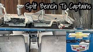 How To Swap Split Bench For Captain Seats 19992006 All GM SUV [upl. by Nicolis689]