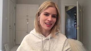 Carlson Young amp Isom Innis on The Blazing World Sundance and Creating in a Pandemic [upl. by Esyla]