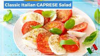 Classic Caprese Salad Recipe Everything You Wanted To Know About This Famous Italian Salad [upl. by Asim]