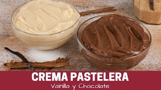 Receta de crema pastelera fácil y casera  QueApetito [upl. by Origra]